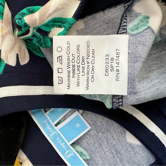 Draper James Magnolia Floral Bodycon Knee Length Bodycon Mini Dress Small - Picture 7 of 12